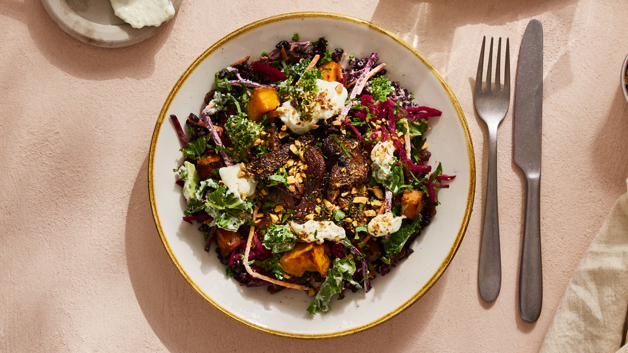 Shawarma Mushroom Bowl
